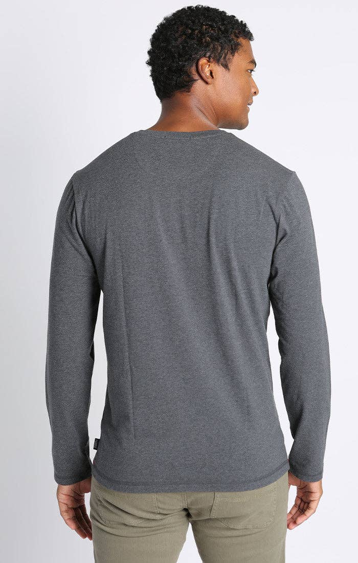 Charcoal Henley