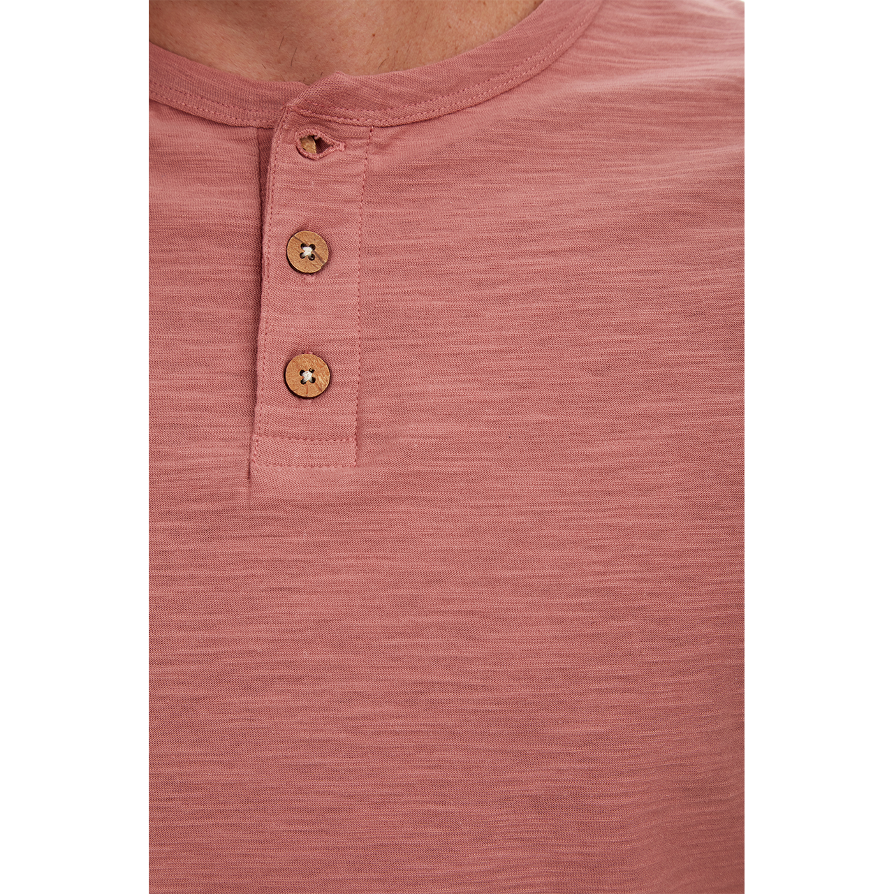 Noel Solid Slub Henley