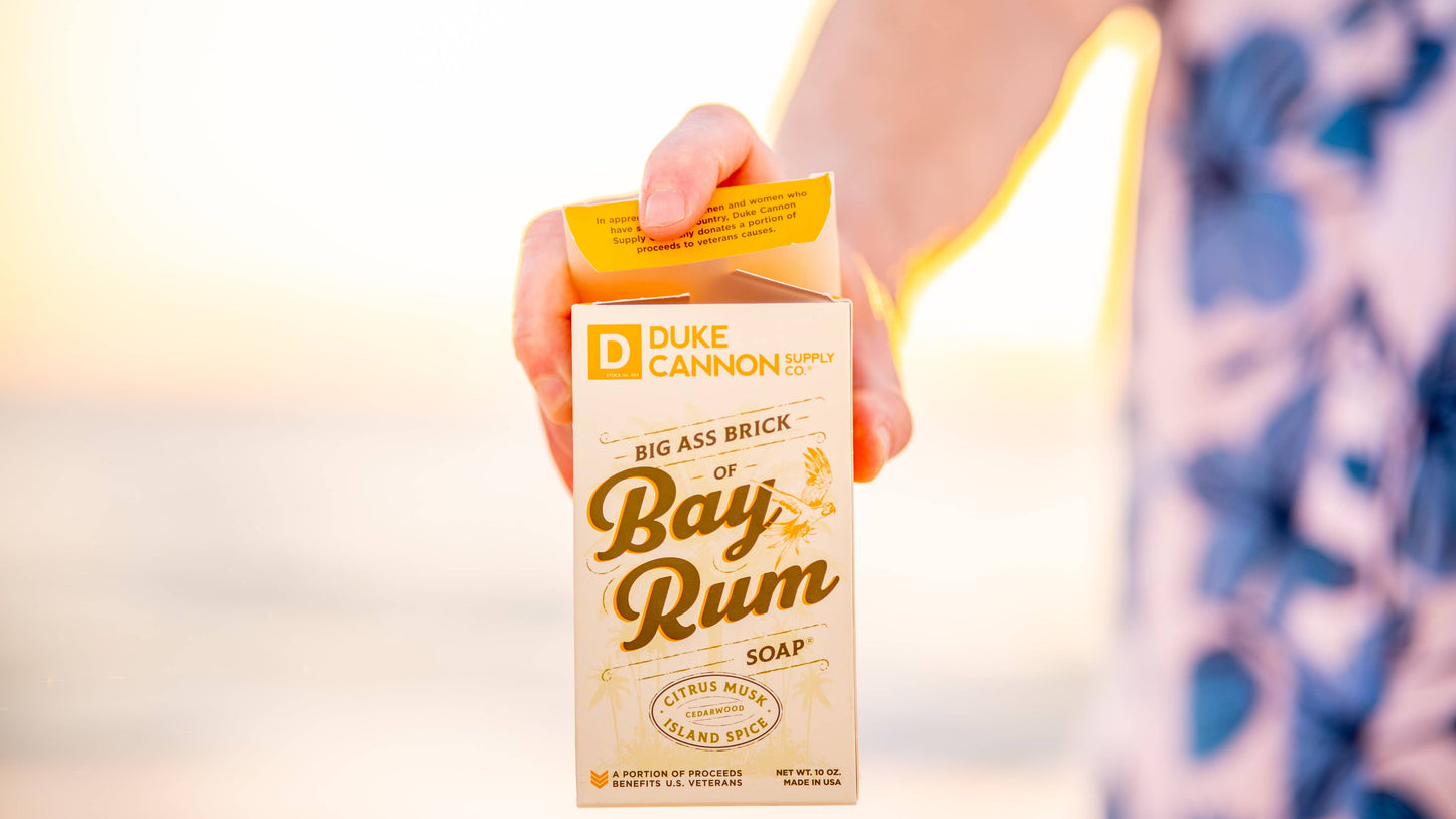 BIG Brick of Soap- Bay Rum