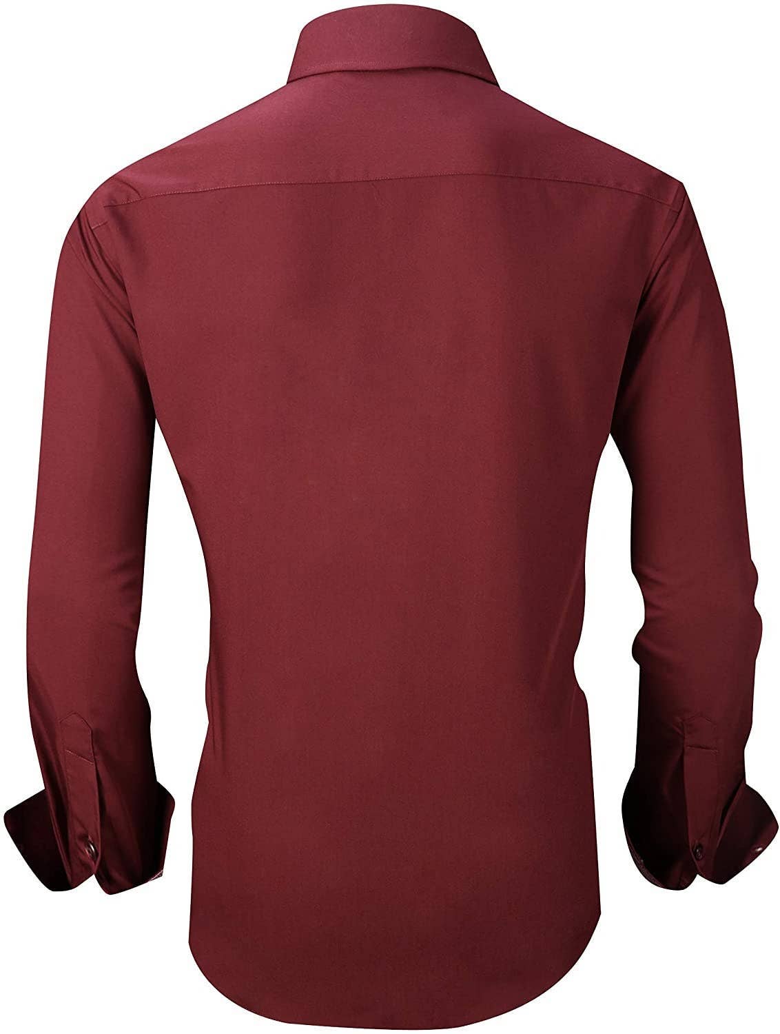 Dress Shirt- BURGUNDY