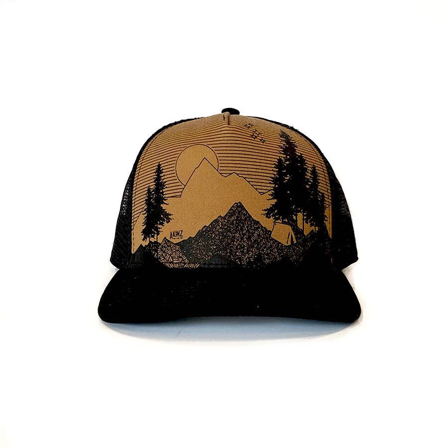 Five Star View Hat - Latte Brown