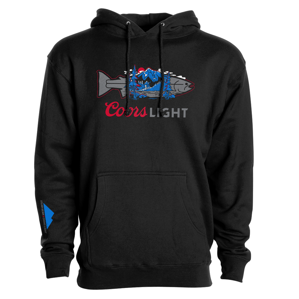 STLHD Men’s X Coors Light Blue Mountains Premium Hoodie