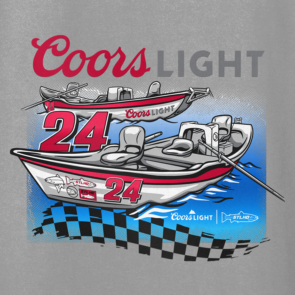 STLHD Men’s X Coors Light Fast Lane Premium Hoodie