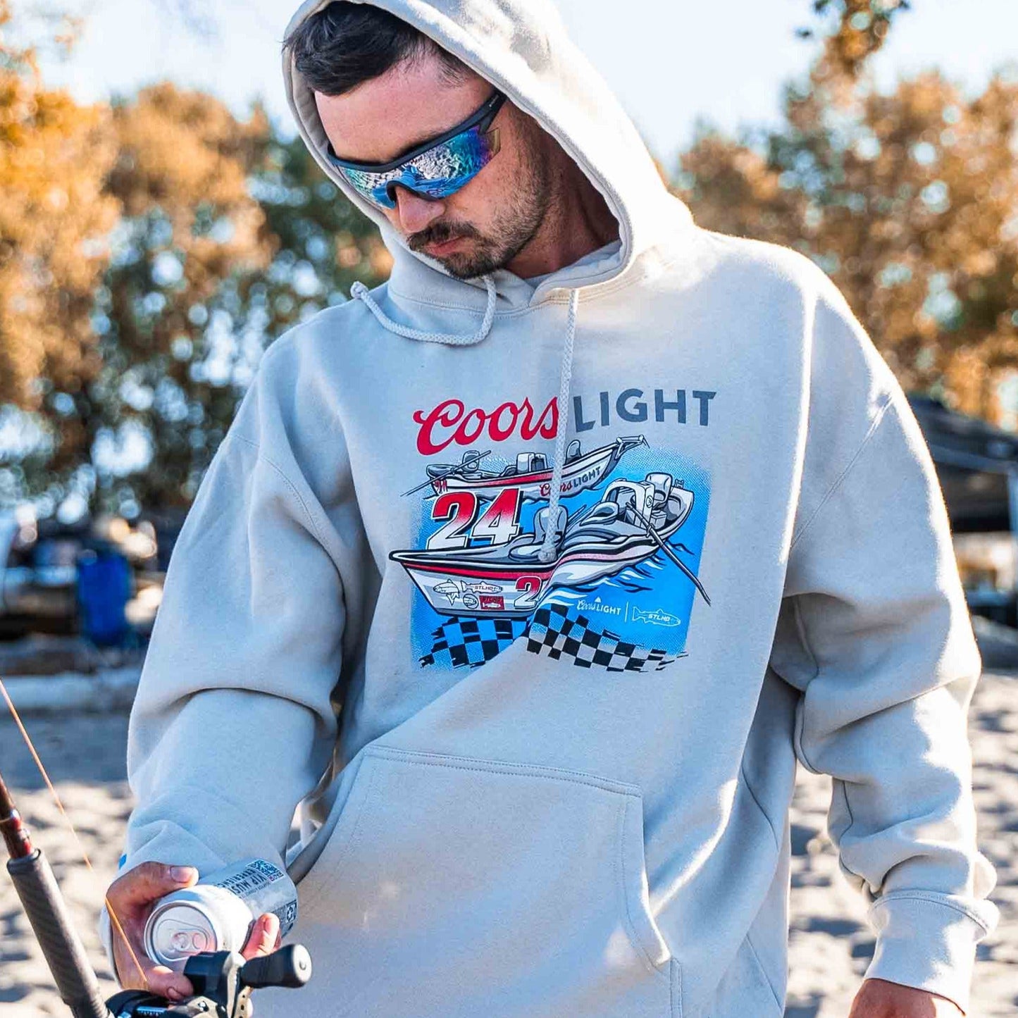 STLHD Men’s X Coors Light Fast Lane Premium Hoodie