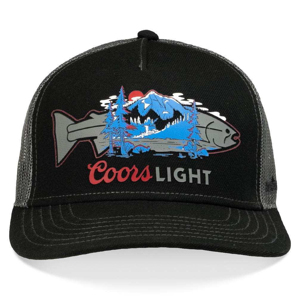 STLHD X Coors Light Blue Mountains Trucker