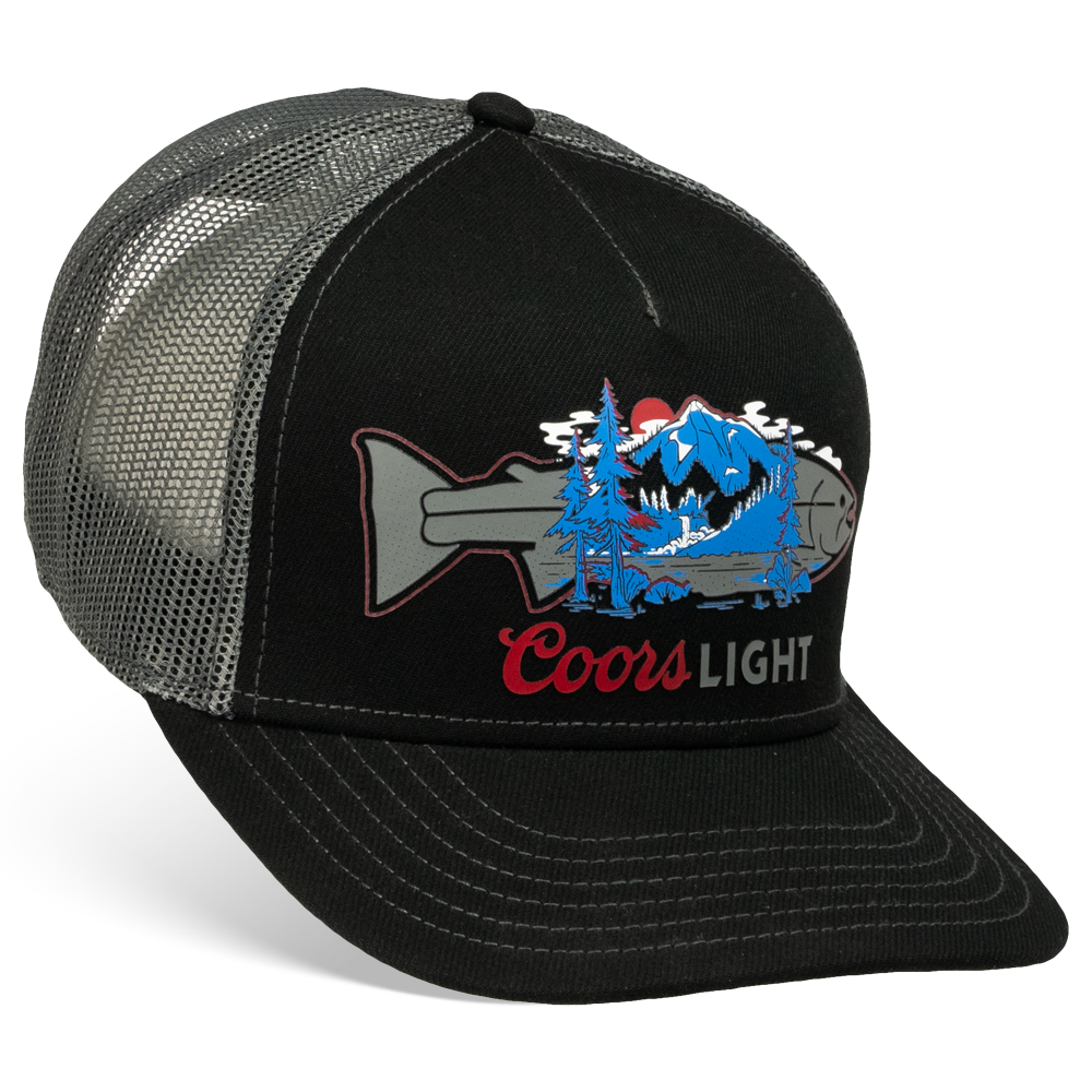 STLHD X Coors Light Blue Mountains Trucker