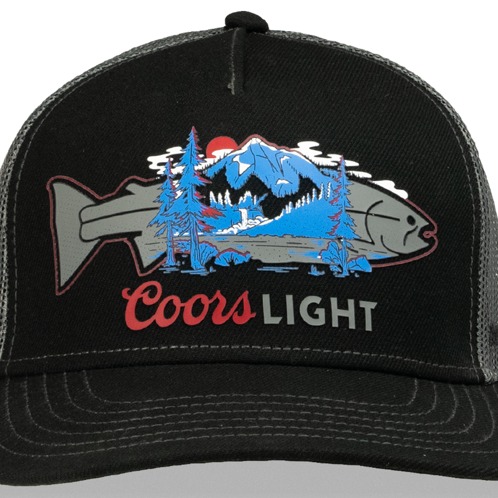 STLHD X Coors Light Blue Mountains Trucker