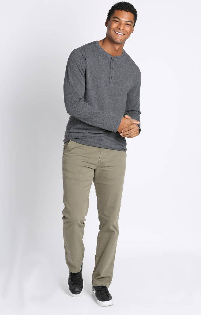 Charcoal Henley