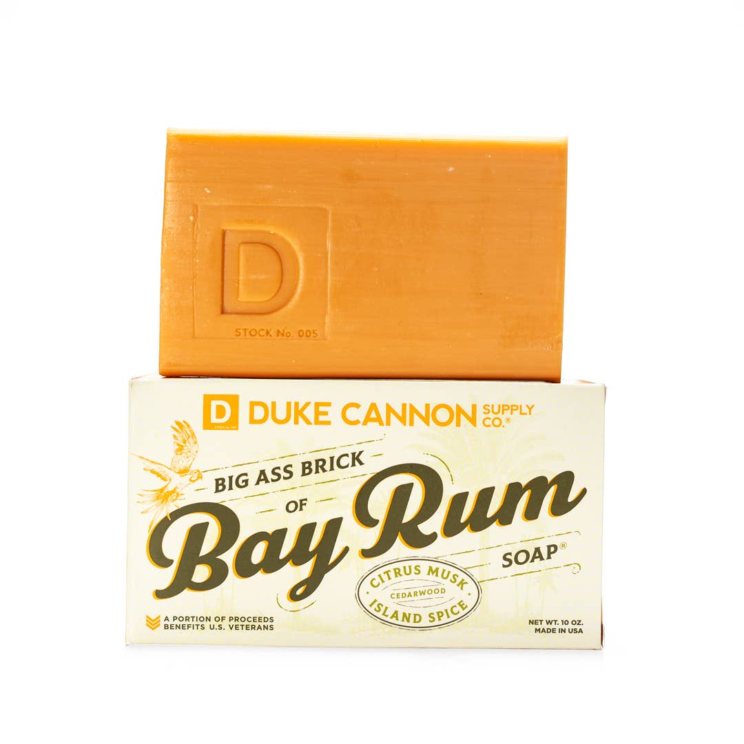 BIG Brick of Soap- Bay Rum