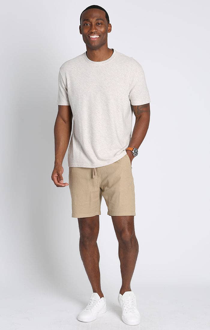 Ivory Stretch Cotton Modal Tee