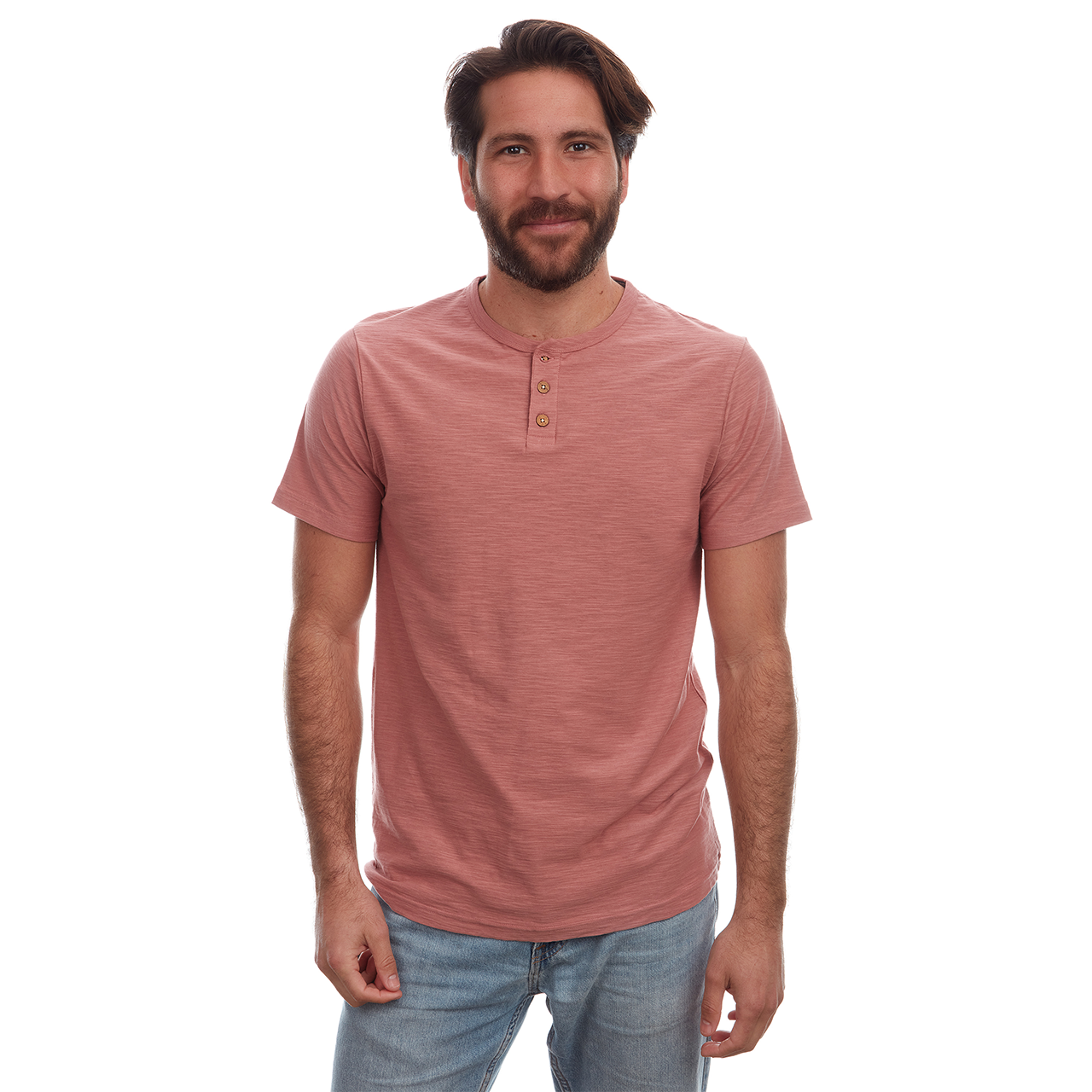 Noel Solid Slub Henley