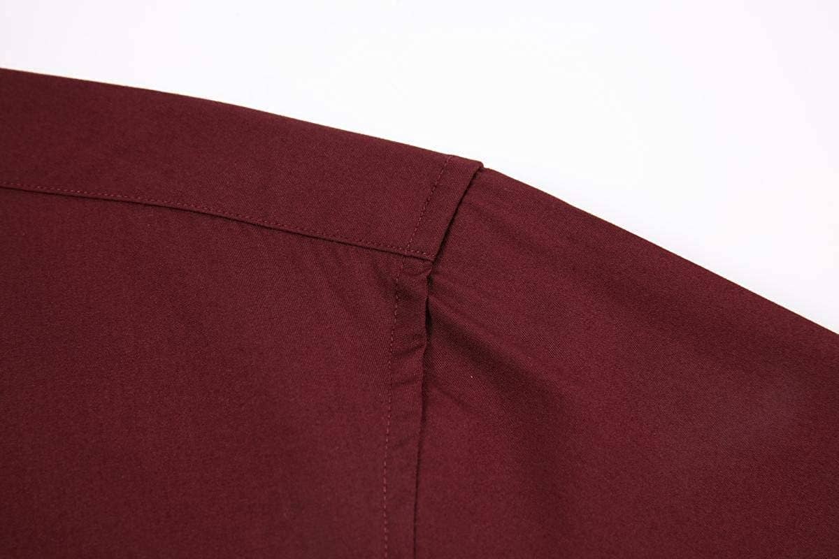 Dress Shirt- BURGUNDY