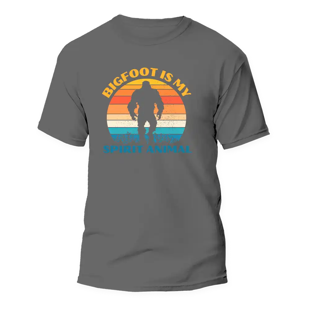Bigfoot Is My Spirit Animal Man T-Shirt