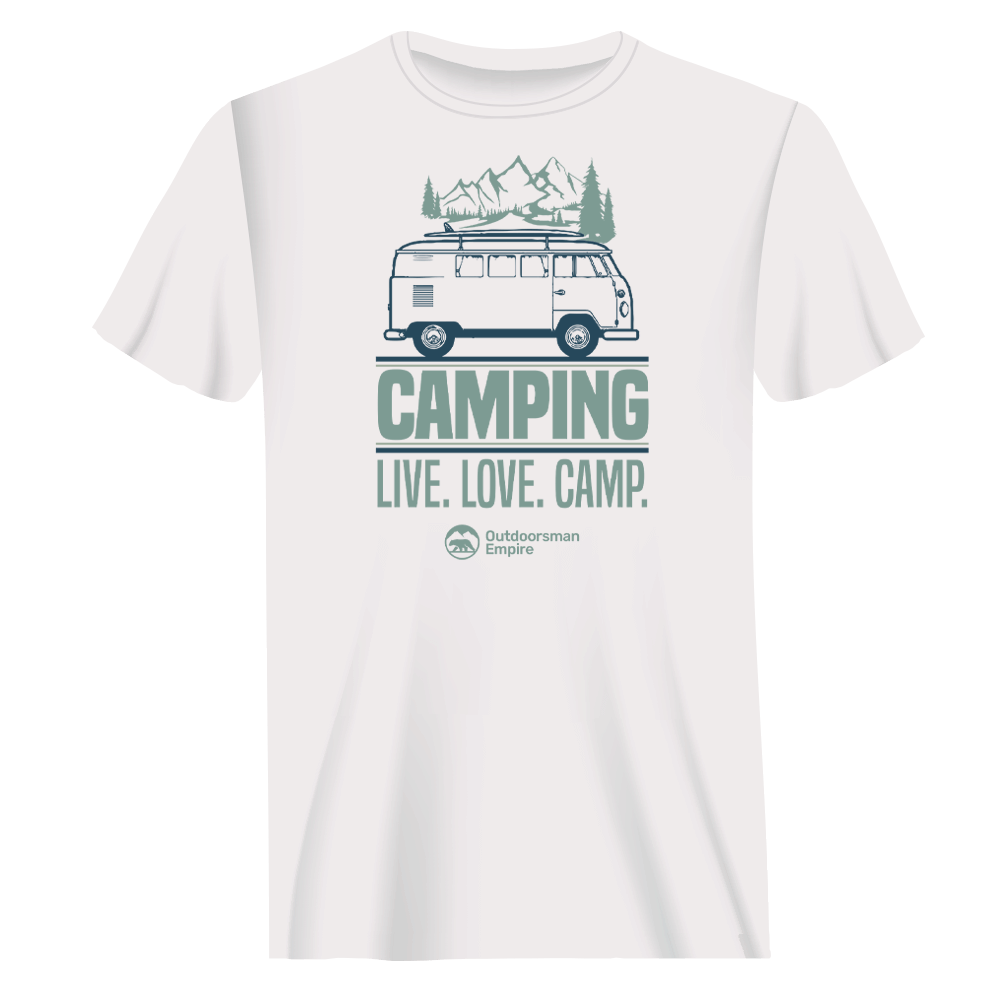 Camping Live Love Camp Man T-Shirt
