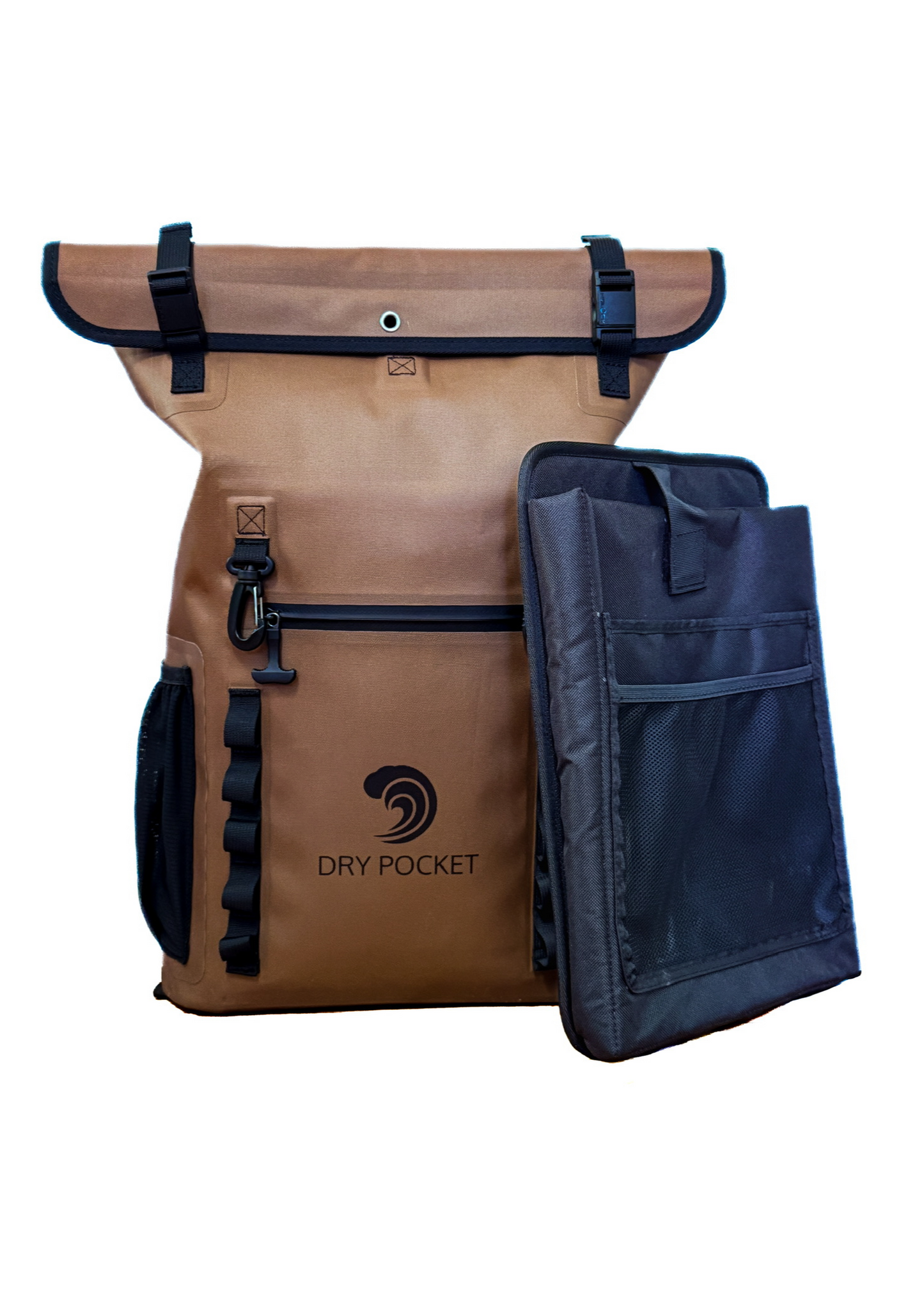 Coyote Brown - 25-Liter, Auto-Sealing, Waterproof, Floating, Scent Proof Dry Bag