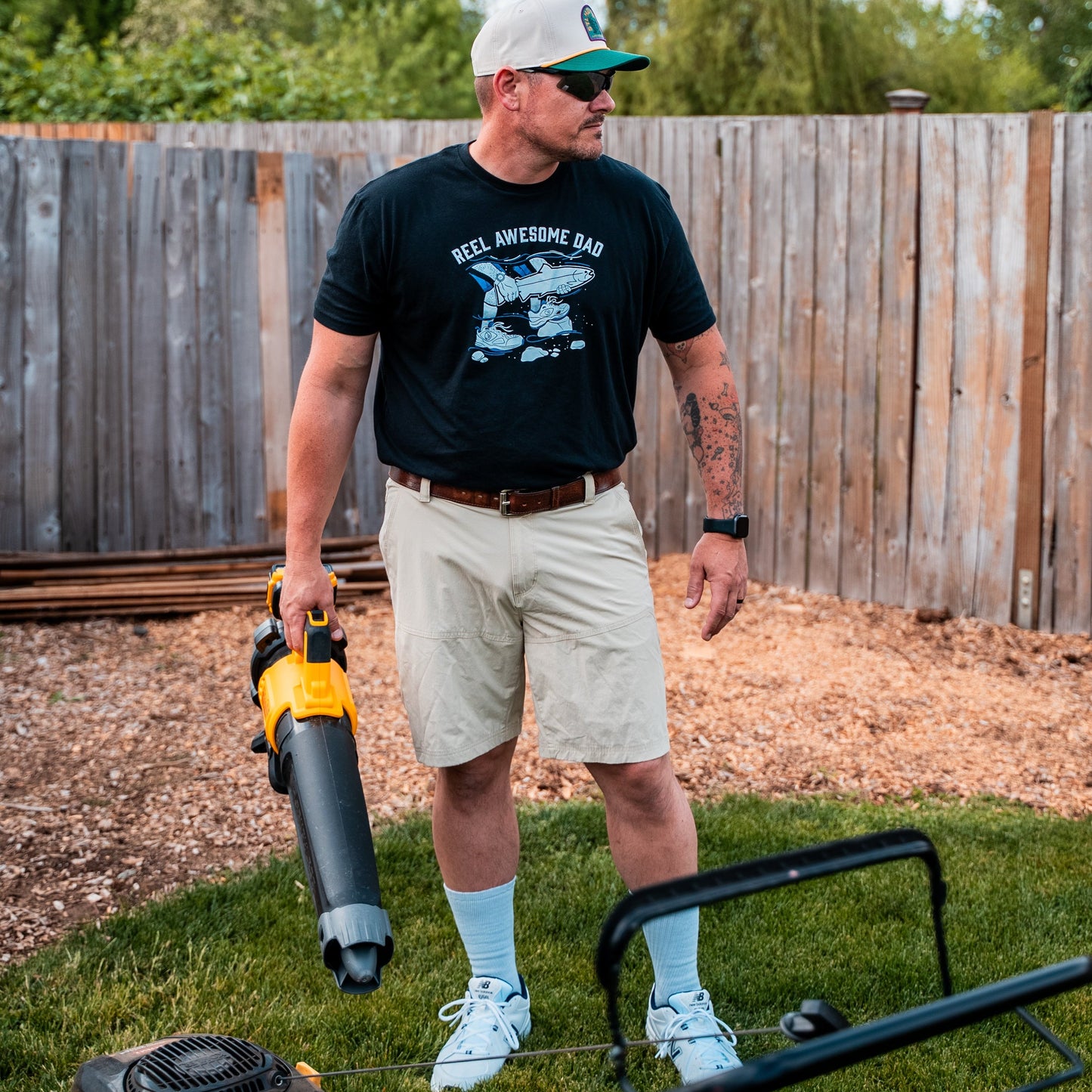 STLHD Men’s Reel Awesome Dad Tee (Limited Edition)