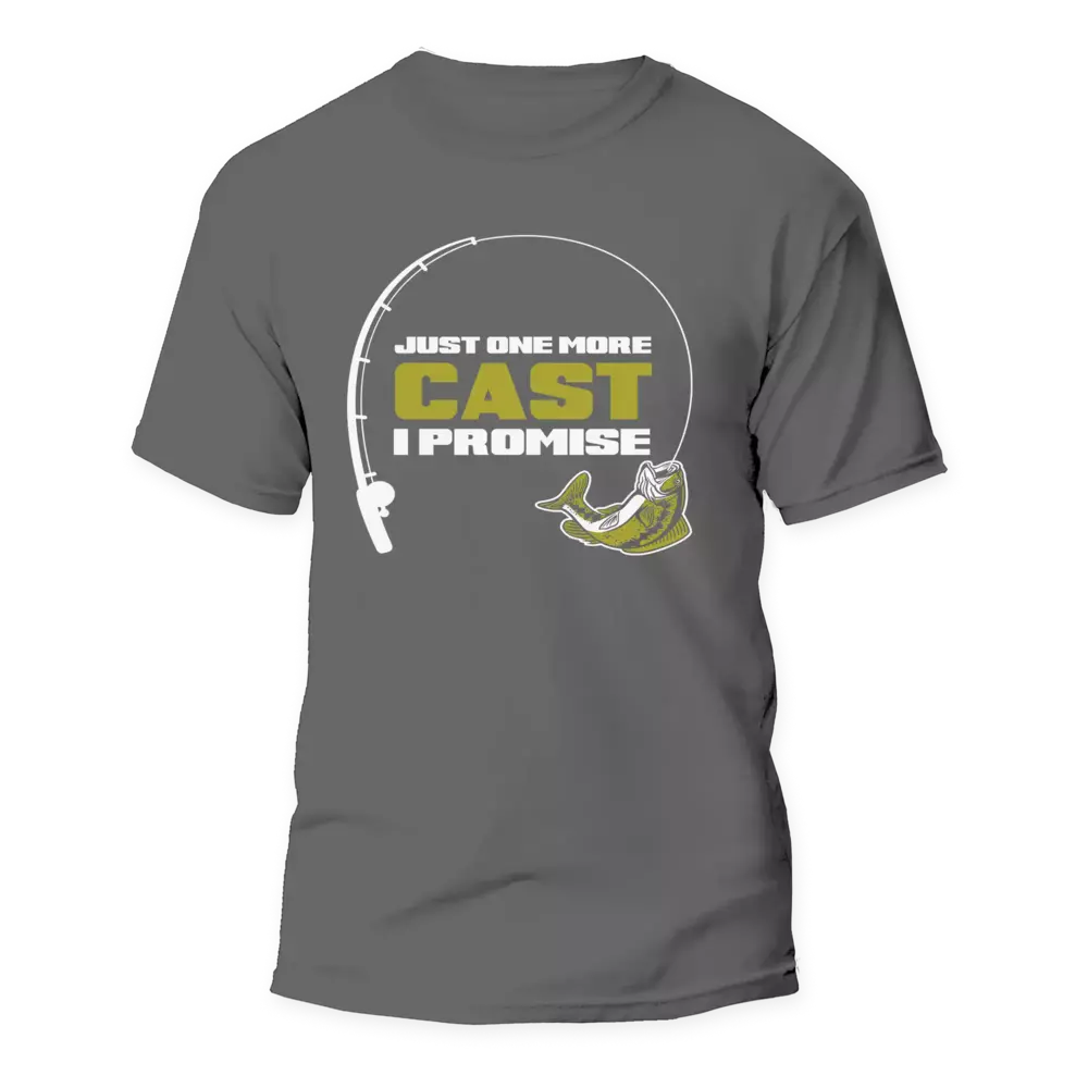 Just One More Cast Man T-Shirt