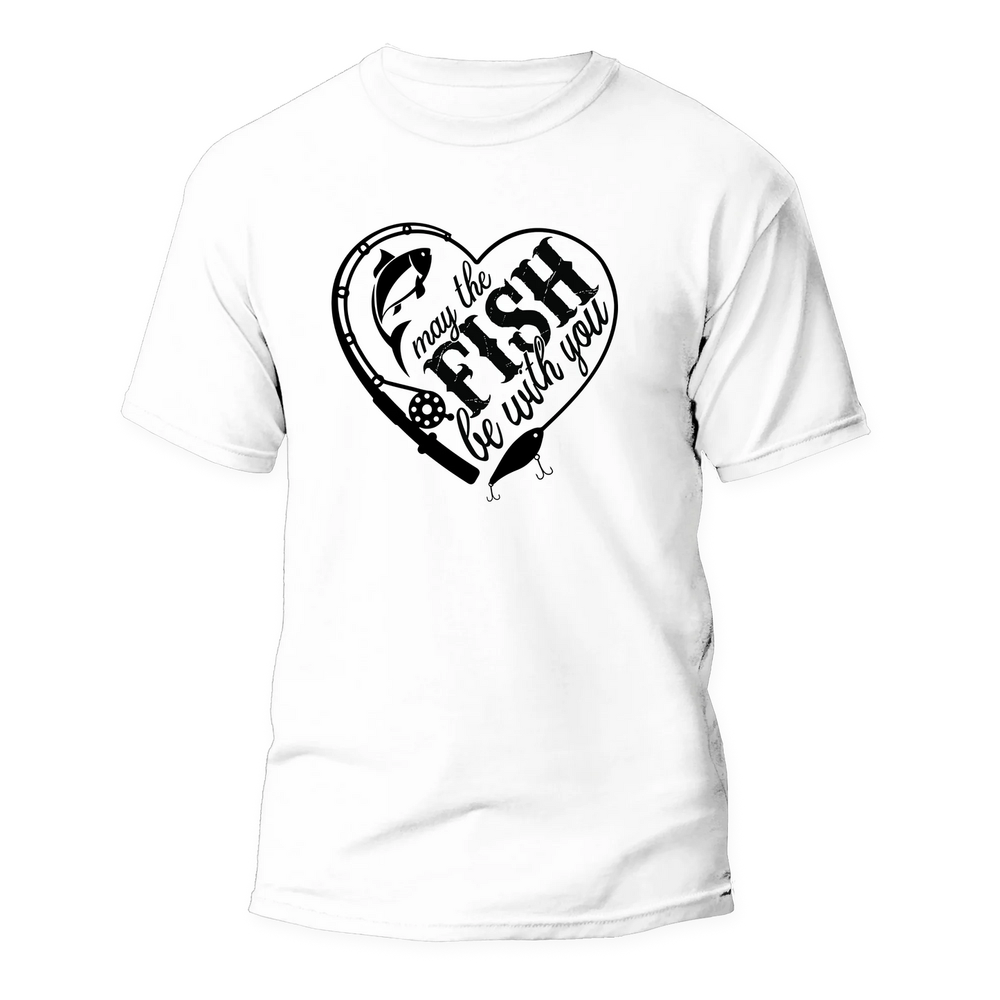 May The Fish Be With You Man T-Shirt