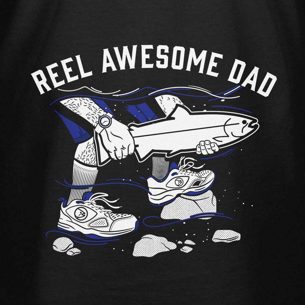 STLHD Men’s Reel Awesome Dad Tee (Limited Edition)