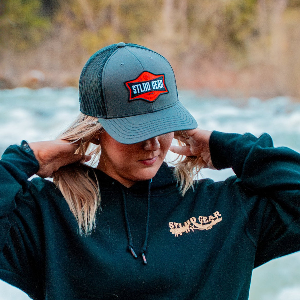 STLHD Never Not Fishing Trucker Hat
