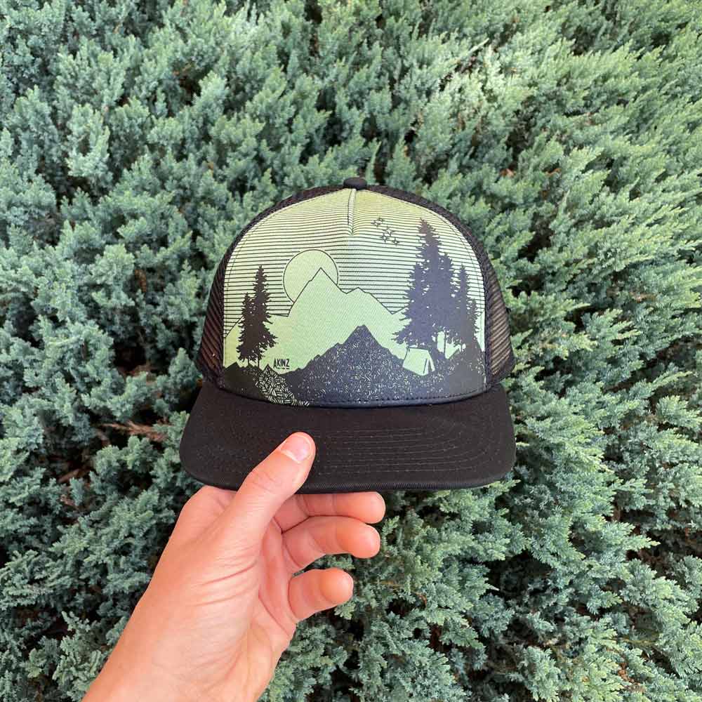 Five Star View Hat - Sage Green
