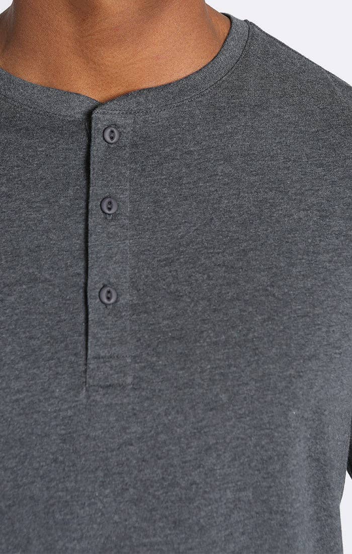 Charcoal Henley