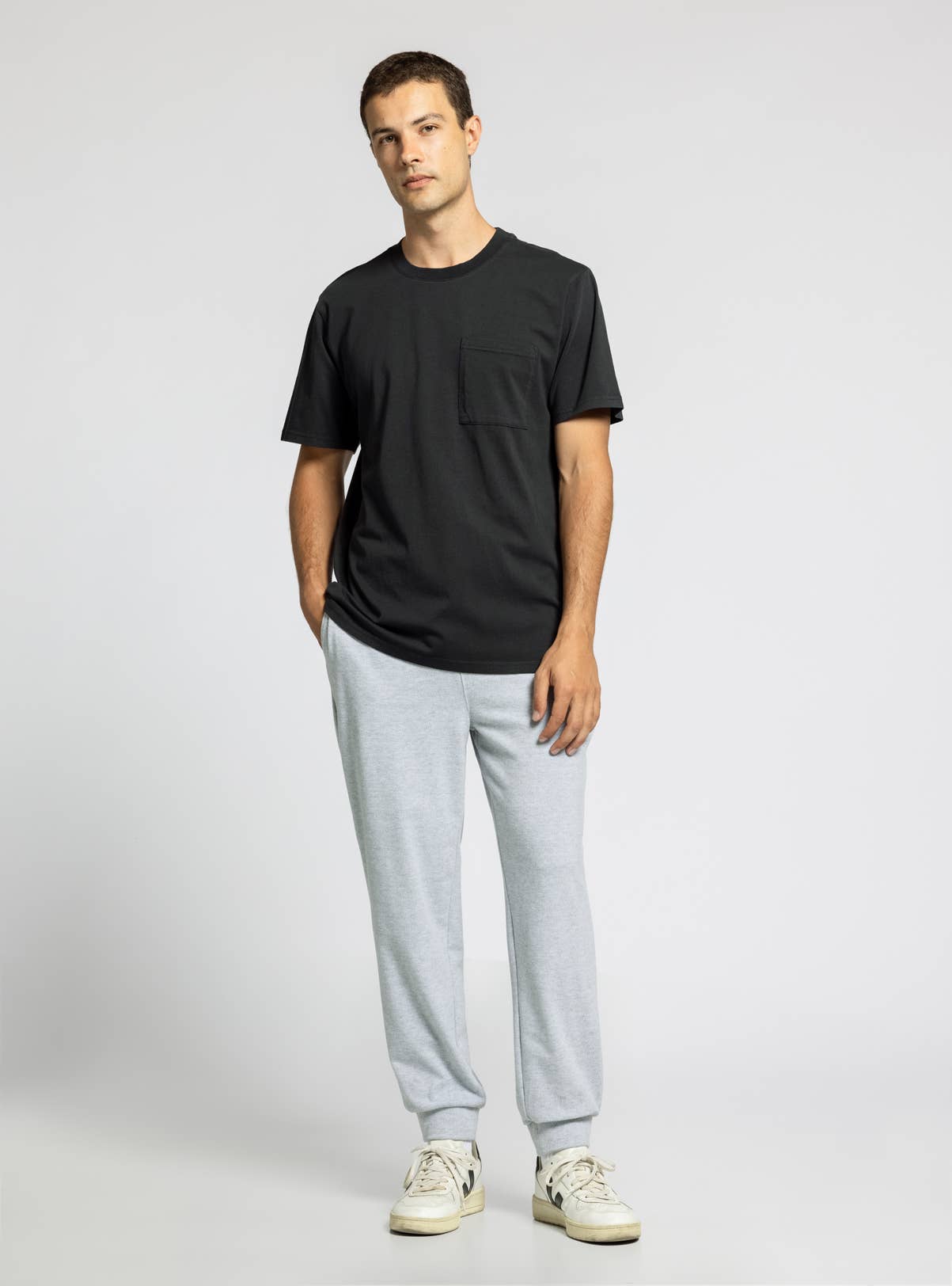 DISCOVERY JOGGER: GREY HEATHER