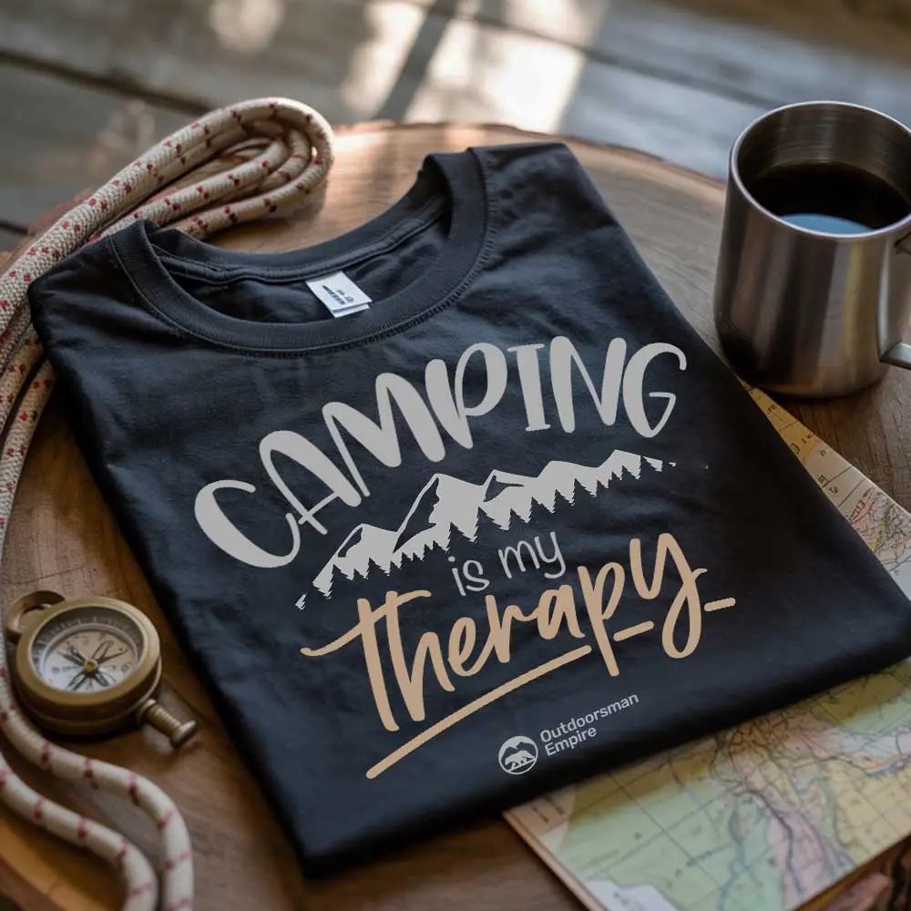 Camping Is My Therapy Unisex T-Shirt