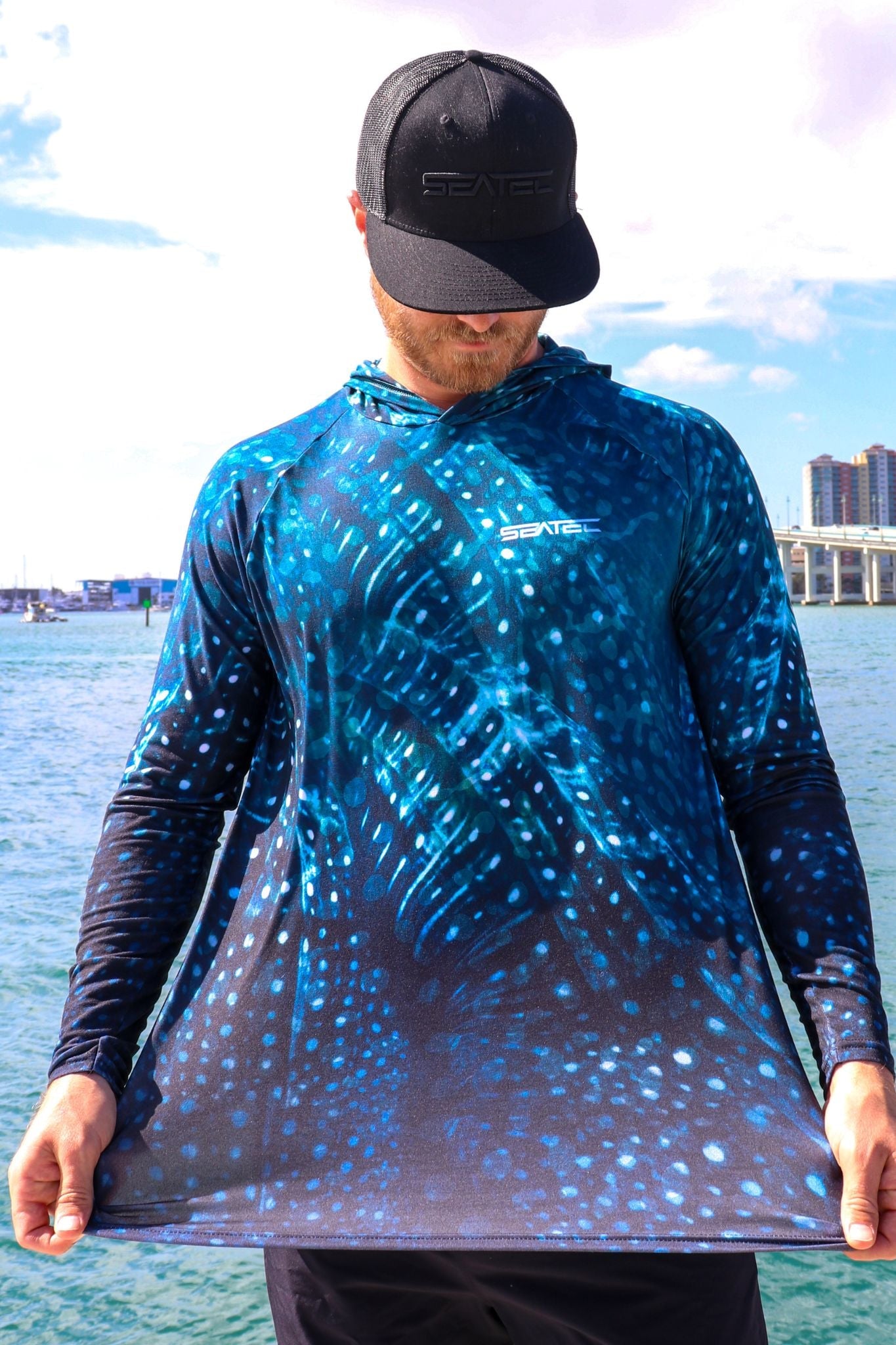 MEN'S SPORT TEC | WHALE SHARK | HOODED