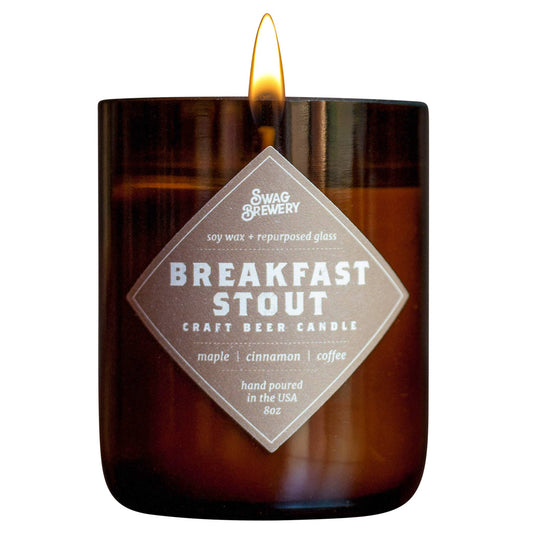 Breakfast Stout Brew Candle