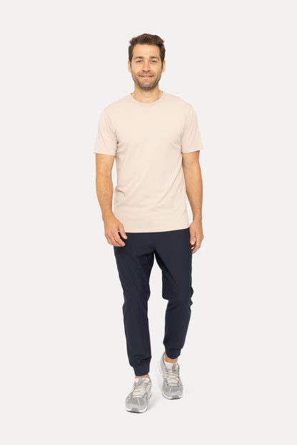 Pima Cotton Blend Short Sleeve Tee