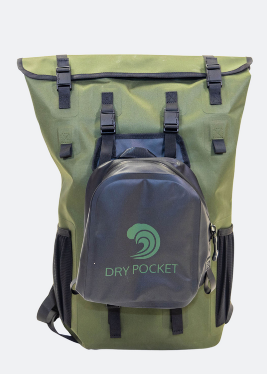 The Murphy - 30-Liter - Auto-Sealing, Waterproof, Floating, Scent Proof Dry Bag w/ Removable Shell Bag