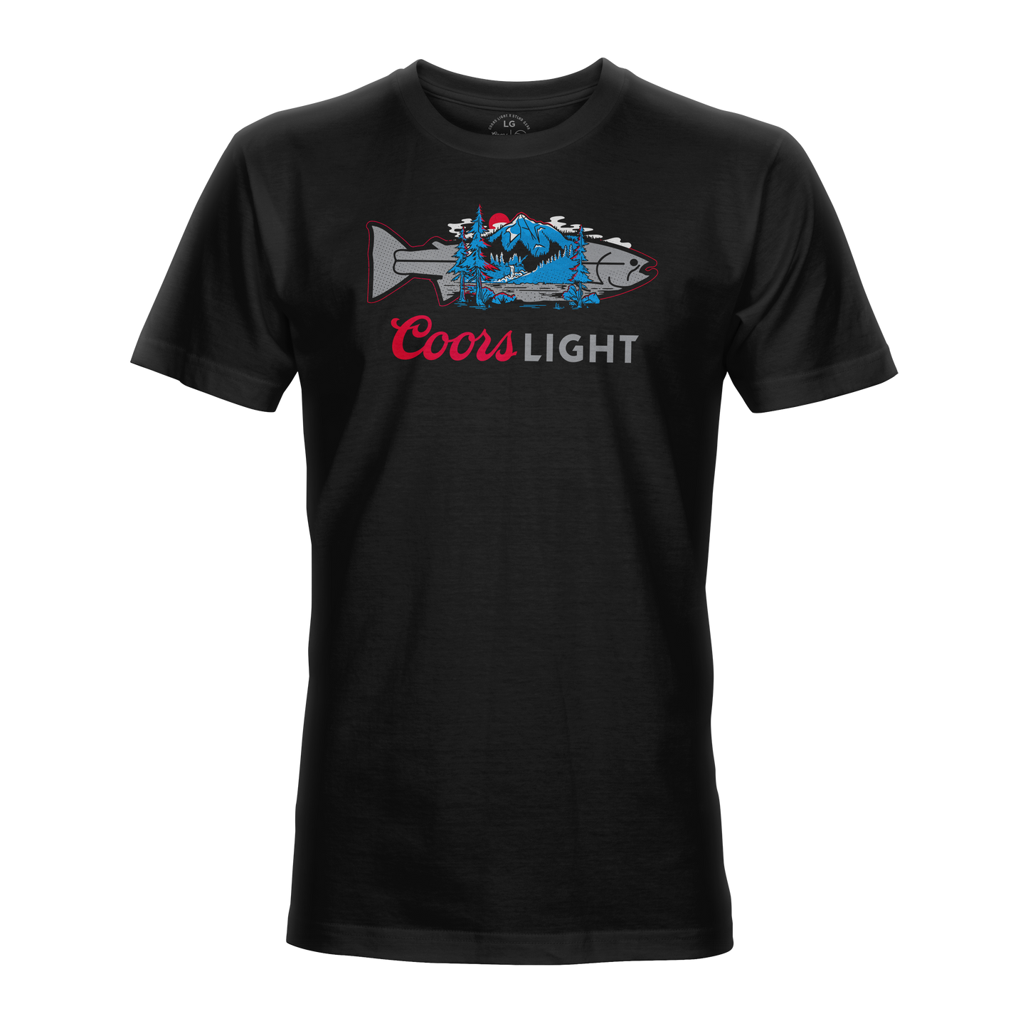 STLHD Men’s X Coors Light Blue Mountains Tee