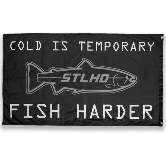 STLHD Fish Harder  3’ x 5’ Flag