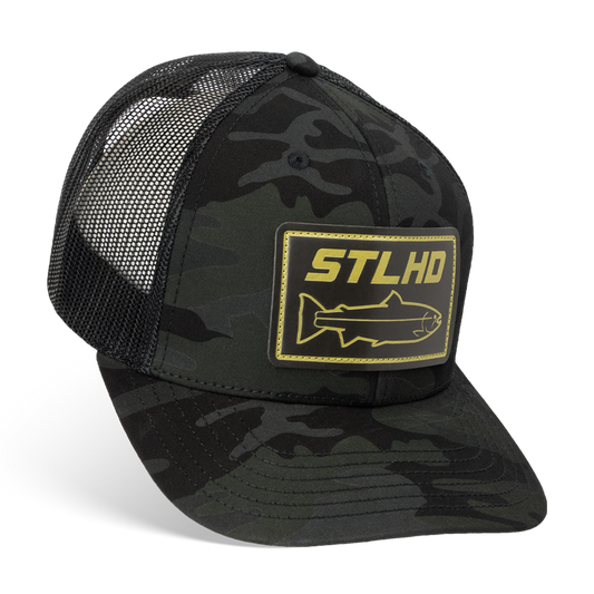 STLHD Black Ops Multicam Snapback Trucker Hat