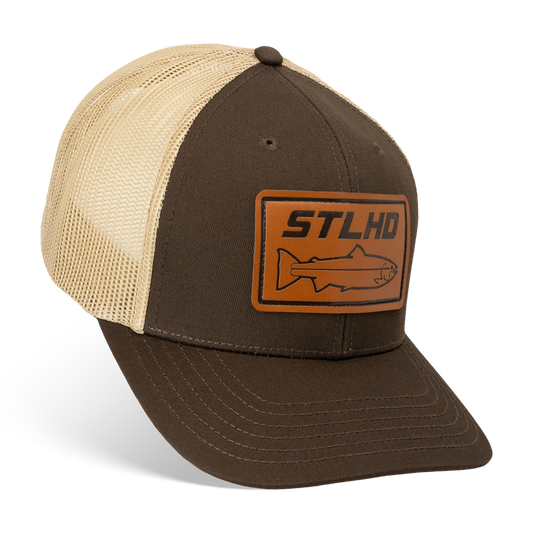 STLHD Steelhide Brown/Khaki Hat