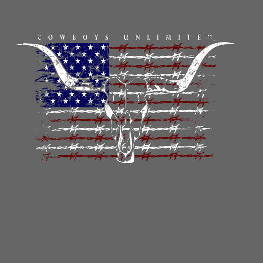 Barbwire Flag T-Shirt