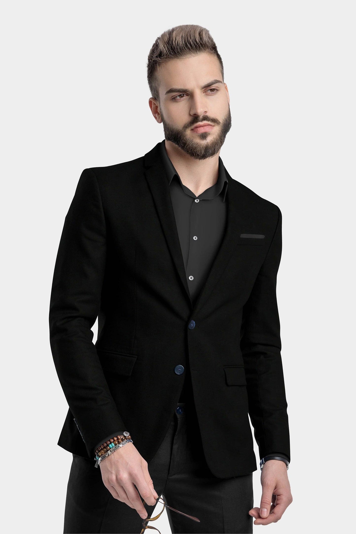 Black Slim Fit Blazer