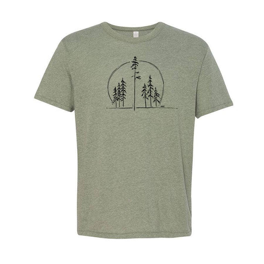 Speak for the Trees Tee - Pine Green