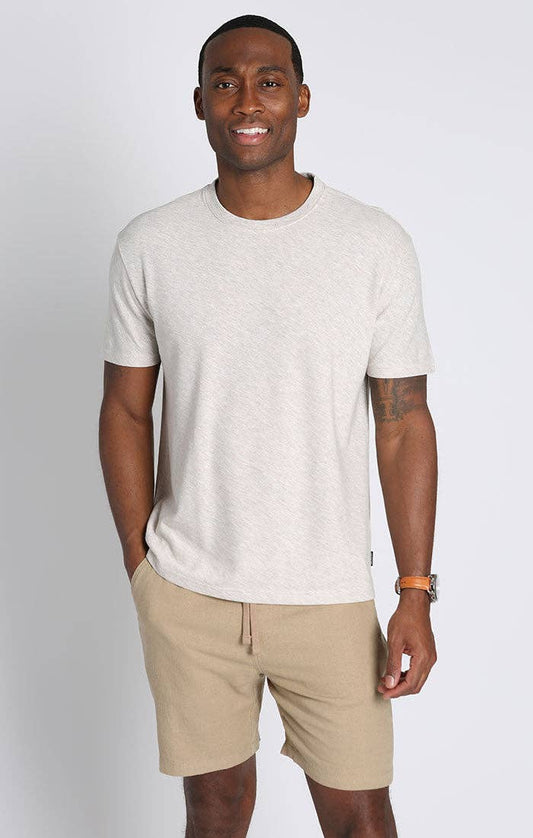 Ivory Stretch Cotton Modal Tee