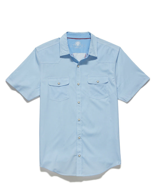 Baby Blues Pearl Snap SHORT SLEEVE