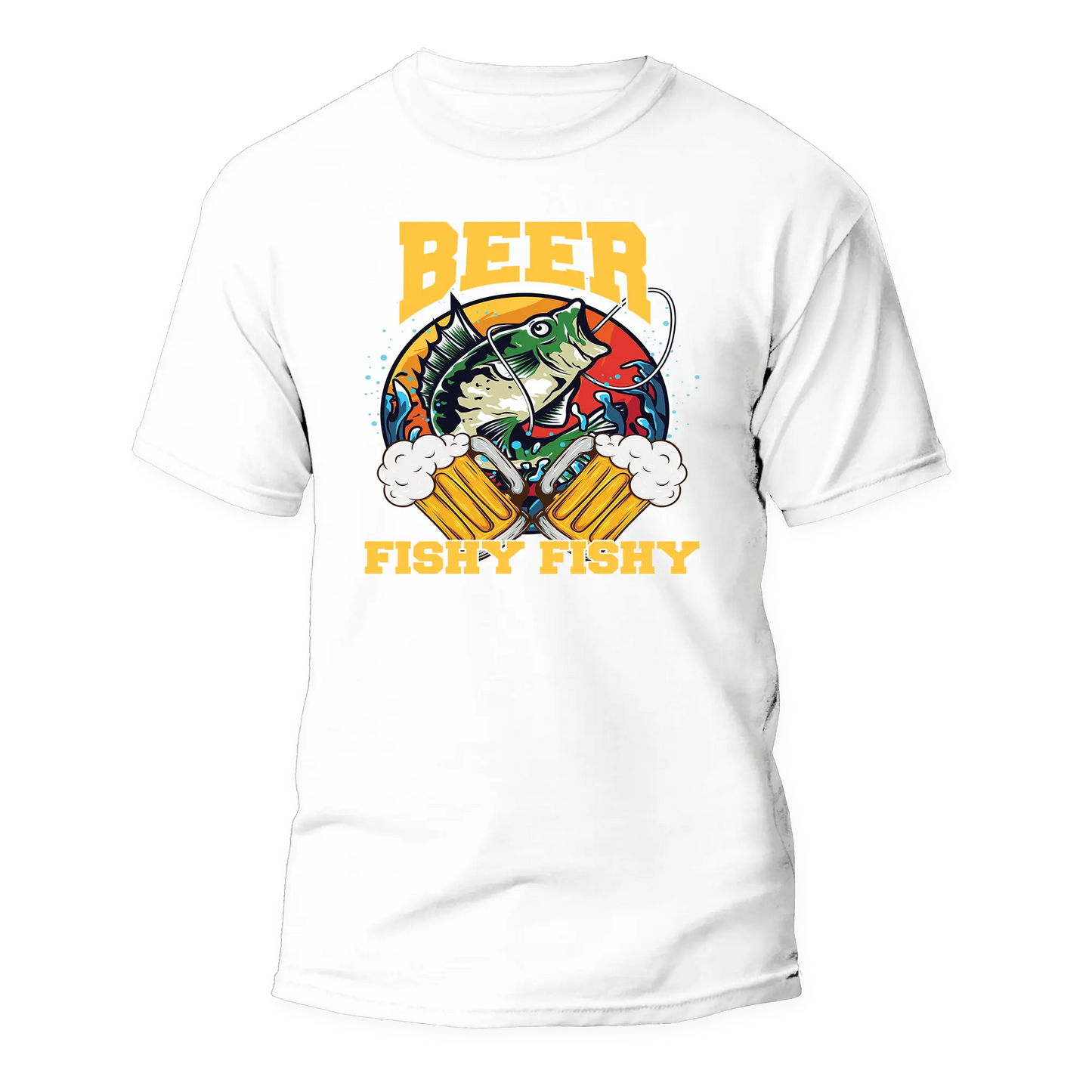 Beer Fishy Fishy 2 Man T-Shirt