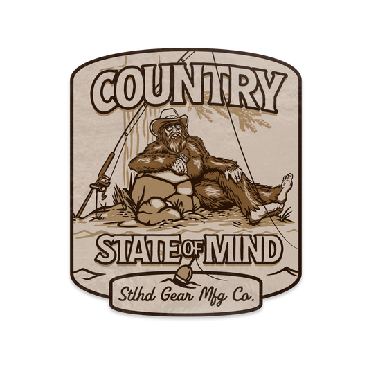STLHD Country State of Mind Sticker