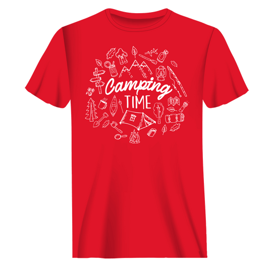 Camping Elements Man T-Shirt