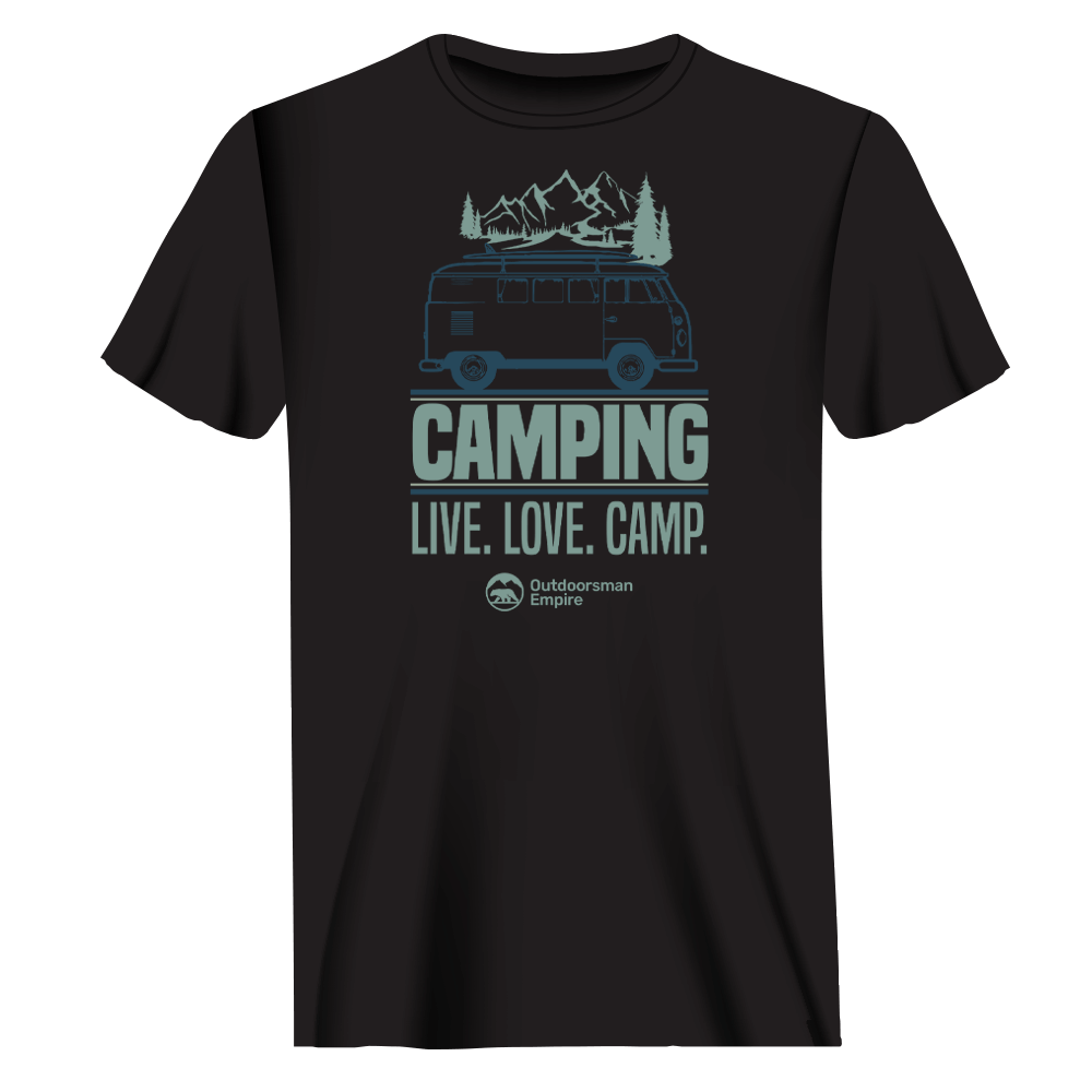 Camping Live Love Camp Man T-Shirt