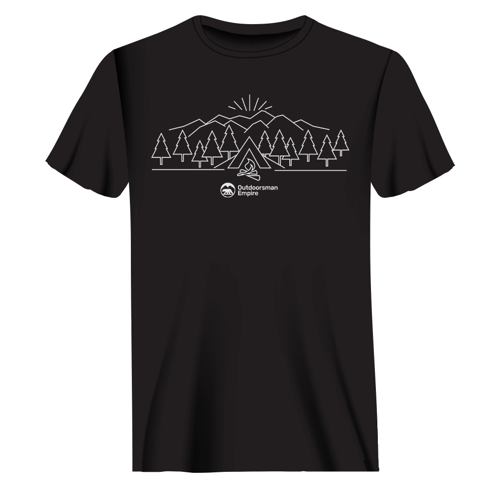 Camping Triangles Man T-Shirt