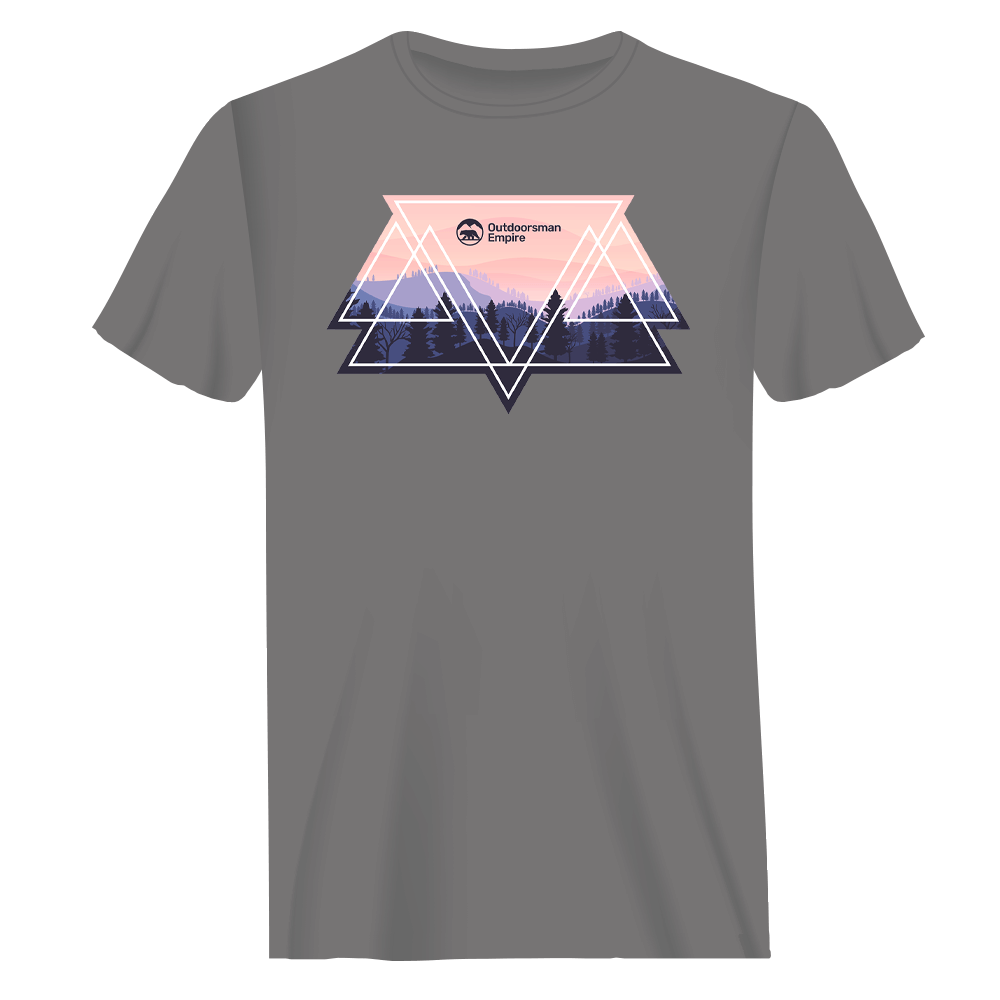 Camping Triangles Man T-Shirt