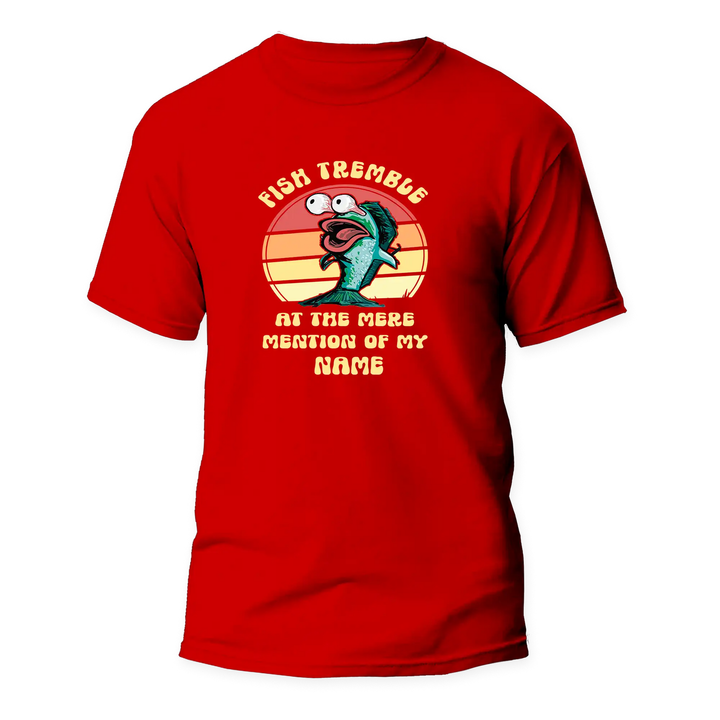 Fish Tremble Man T-Shirt