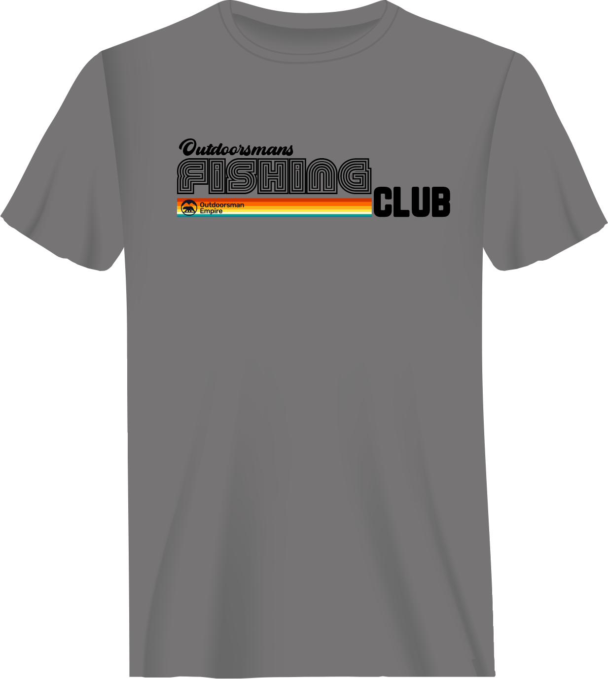Outdoorsman Fishing Club Disco Man T-Shirt