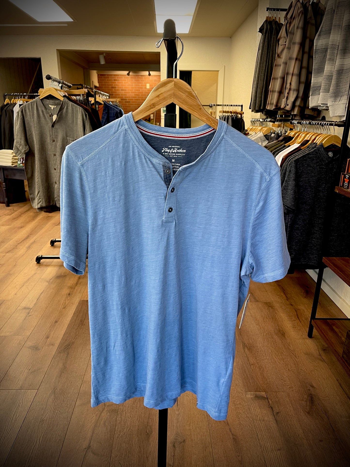 Henley Short Sleeve